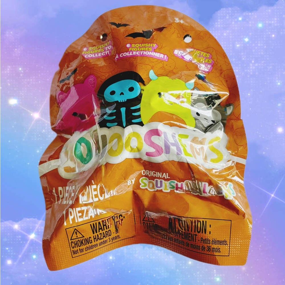 Squooshems Halloween Mystery Bag Stress Toy Figure Squishmallows
